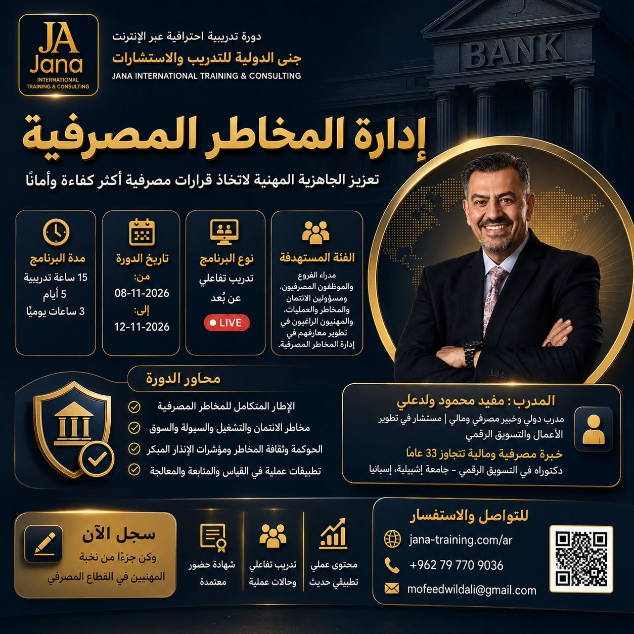 دارة المخاطر المصرفية